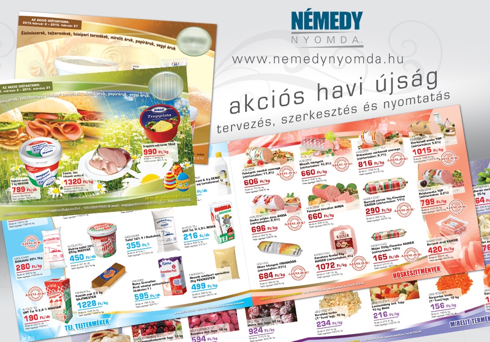 Katalógus készítés, kiadványszerkesztés, könyvnyomtatás: keressen minket!